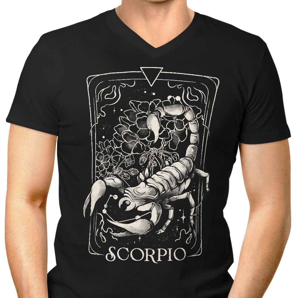 Scorpio (Edu.Ely) Men's V-Neck - Adult & Kids T-Shirts, Sweatshirts & Hoodies apparel design preview 1