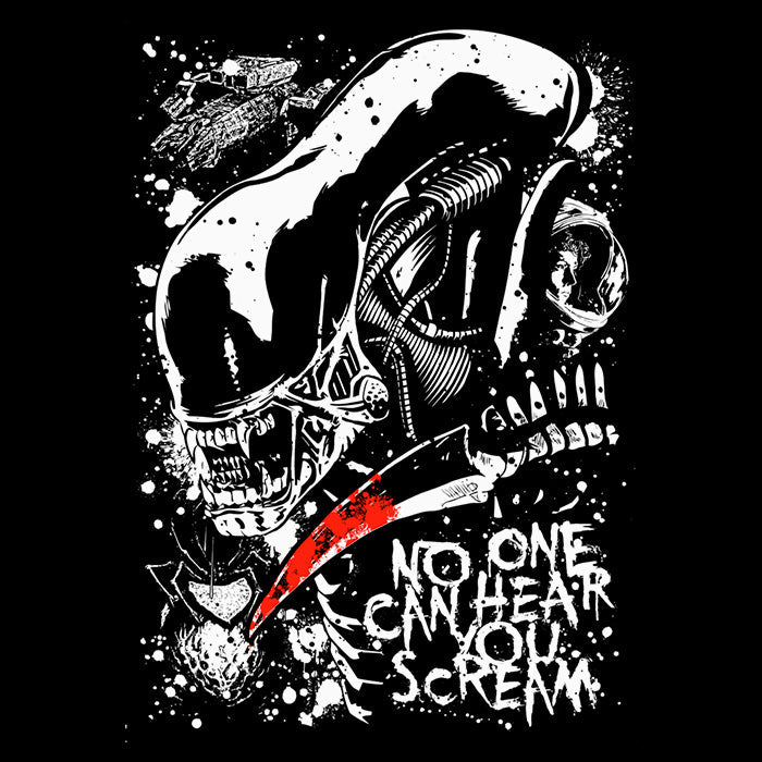 Screaming in Space Men's Apparel - Adult & Kids T-Shirts, Sweatshirts & Hoodies apparel design preview 2
