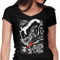 Screaming in Space Women's V-Neck - Adult & Kids T-Shirts, Sweatshirts & Hoodies apparel design preview 1