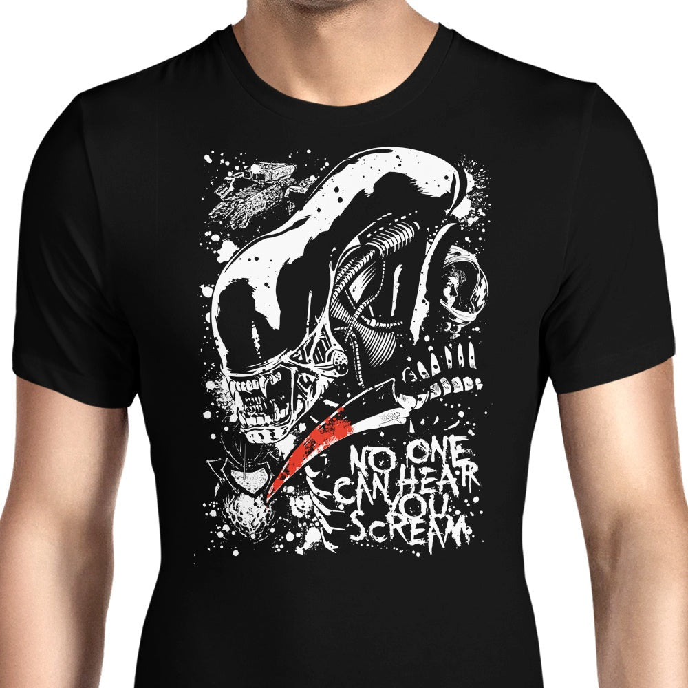 Screaming in Space Men's Apparel - Adult & Kids T-Shirts, Sweatshirts & Hoodies apparel design preview 1