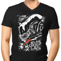 Screaming in Space Men's V-Neck - Adult & Kids T-Shirts, Sweatshirts & Hoodies apparel design preview 1