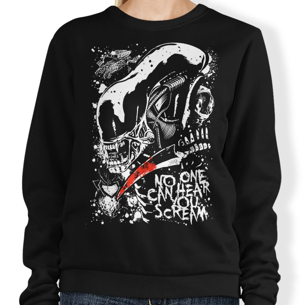 Screaming in Space - Adult & Kids T-Shirts, Sweatshirts & Hoodies apparel design preview 1