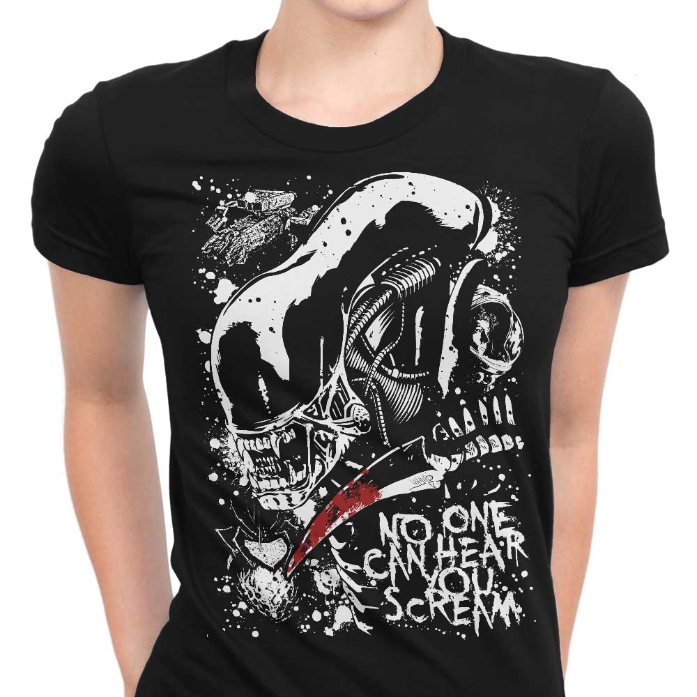 Screaming in Space Women's Apparel - Adult & Kids T-Shirts, Sweatshirts & Hoodies apparel design preview 1