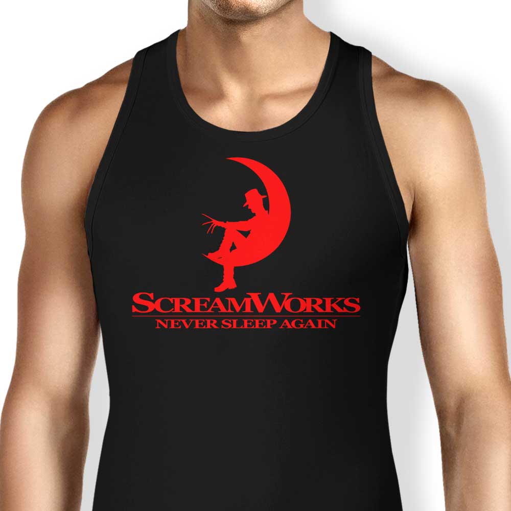 Screamworks Tank Top - Adult & Kids T-Shirts, Sweatshirts & Hoodies apparel design preview 1