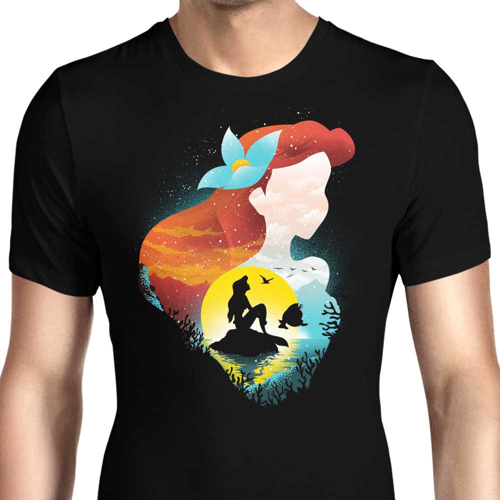 Sea Princess Silhouette Men's Apparel - Adult & Kids T-Shirts, Sweatshirts & Hoodies apparel design preview 1
