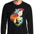 Sea Princess Silhouette - Adult & Kids T-Shirts, Sweatshirts & Hoodies apparel design preview 1