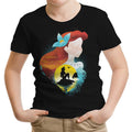 Sea Princess Silhouette Youth Apparel - Adult & Kids T-Shirts, Sweatshirts & Hoodies apparel design preview 1