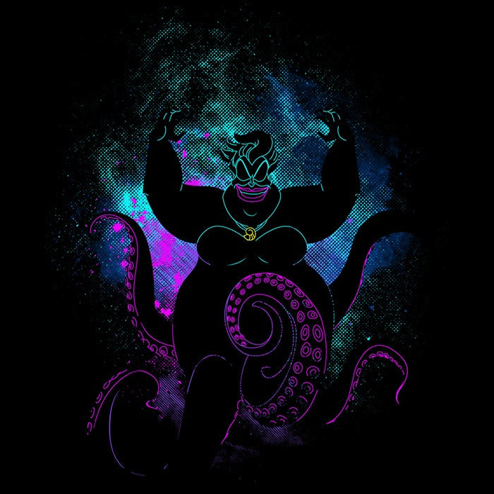 Sea Witch Art - Adult & Kids T-Shirts, Sweatshirts & Hoodies apparel design preview 2