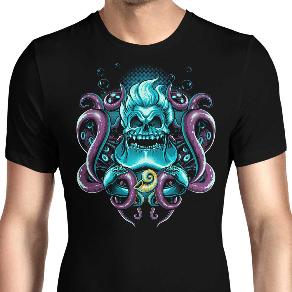Sea Witch Skull Men's Apparel - Adult & Kids T-Shirts, Sweatshirts & Hoodies apparel design preview 1
