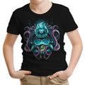 Sea Witch Skull Youth Apparel - Adult & Kids T-Shirts, Sweatshirts & Hoodies apparel design preview 1