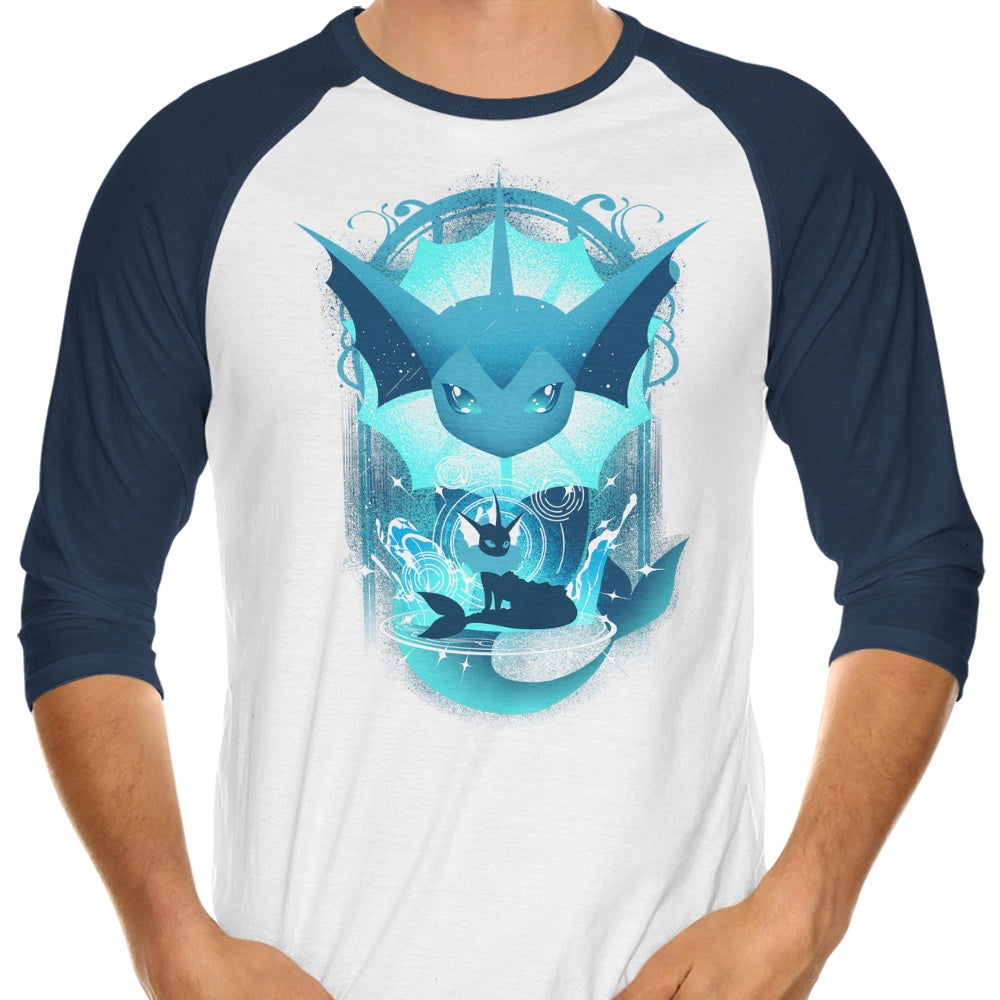 Seabloom 3/4 Sleeve Raglan - Adult & Kids T-Shirts, Sweatshirts & Hoodies apparel design preview 1