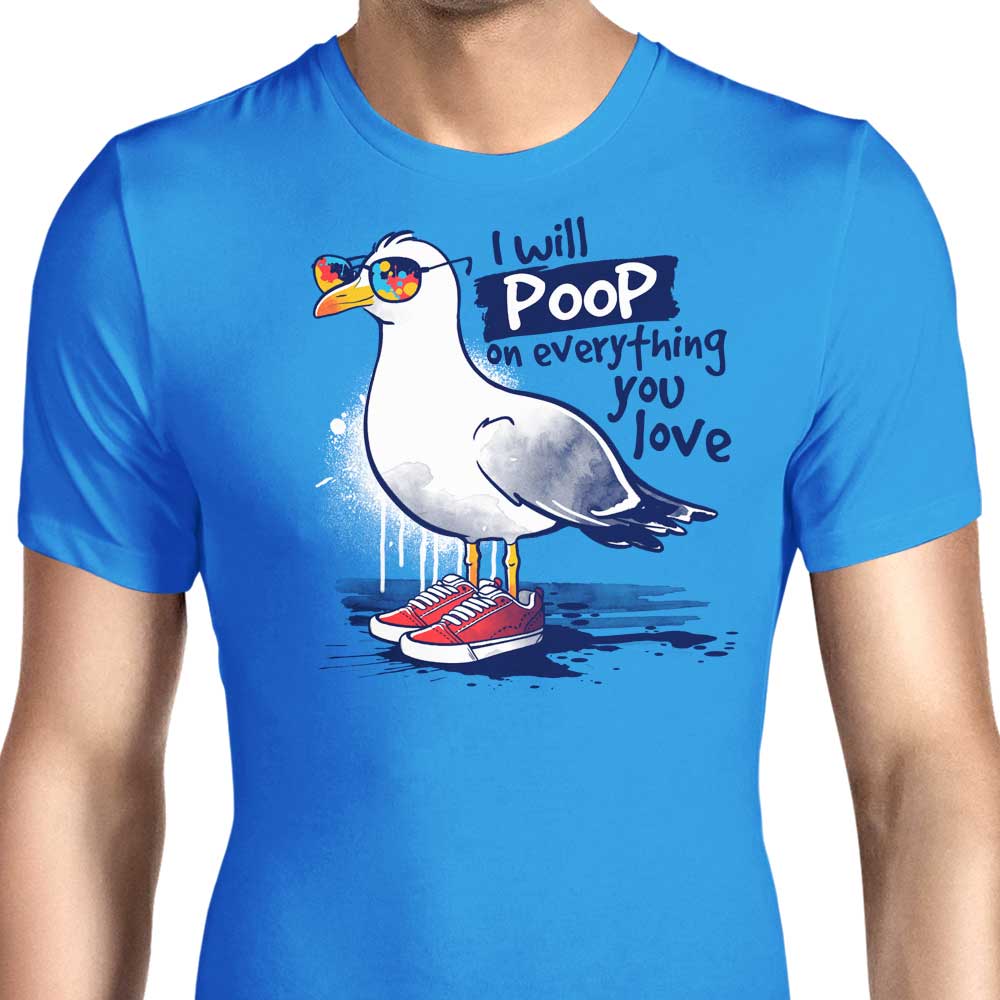 Seagull Love Men's Apparel - Adult & Kids T-Shirts, Sweatshirts & Hoodies apparel design preview 1