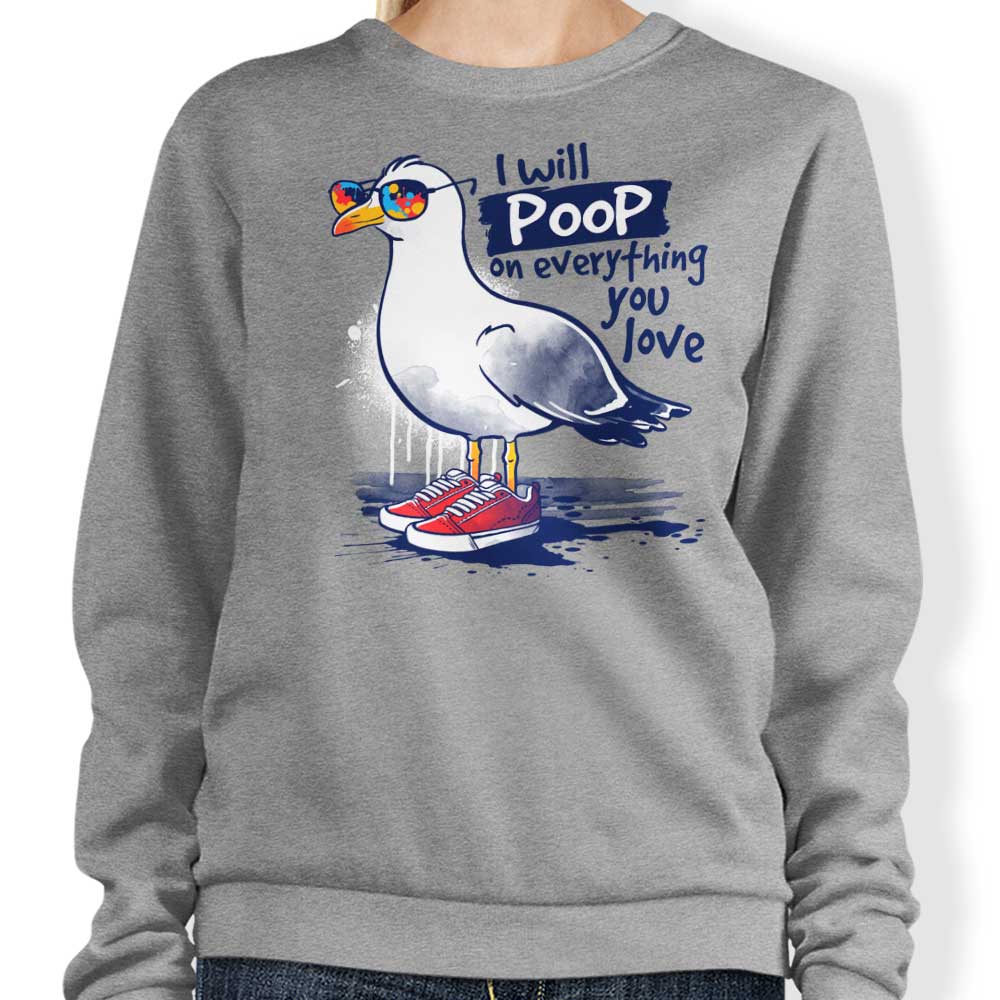 Seagull Love - Adult & Kids T-Shirts, Sweatshirts & Hoodies apparel design preview 1