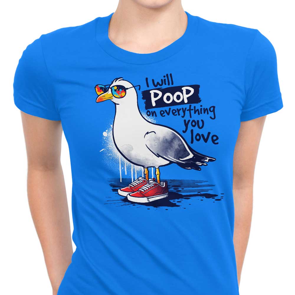 Seagull Love Women's Apparel - Adult & Kids T-Shirts, Sweatshirts & Hoodies apparel design preview 1