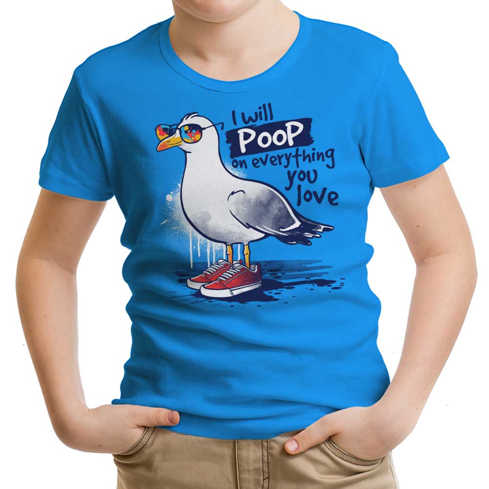 Seagull Love Youth Apparel - Adult & Kids T-Shirts, Sweatshirts & Hoodies apparel design preview 1