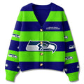 Seahawks Christmas Cardigan Sweater 2025 product image