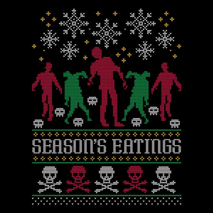 Season's Eatings - Adult & Kids T-Shirts, Sweatshirts & Hoodies apparel design preview 2