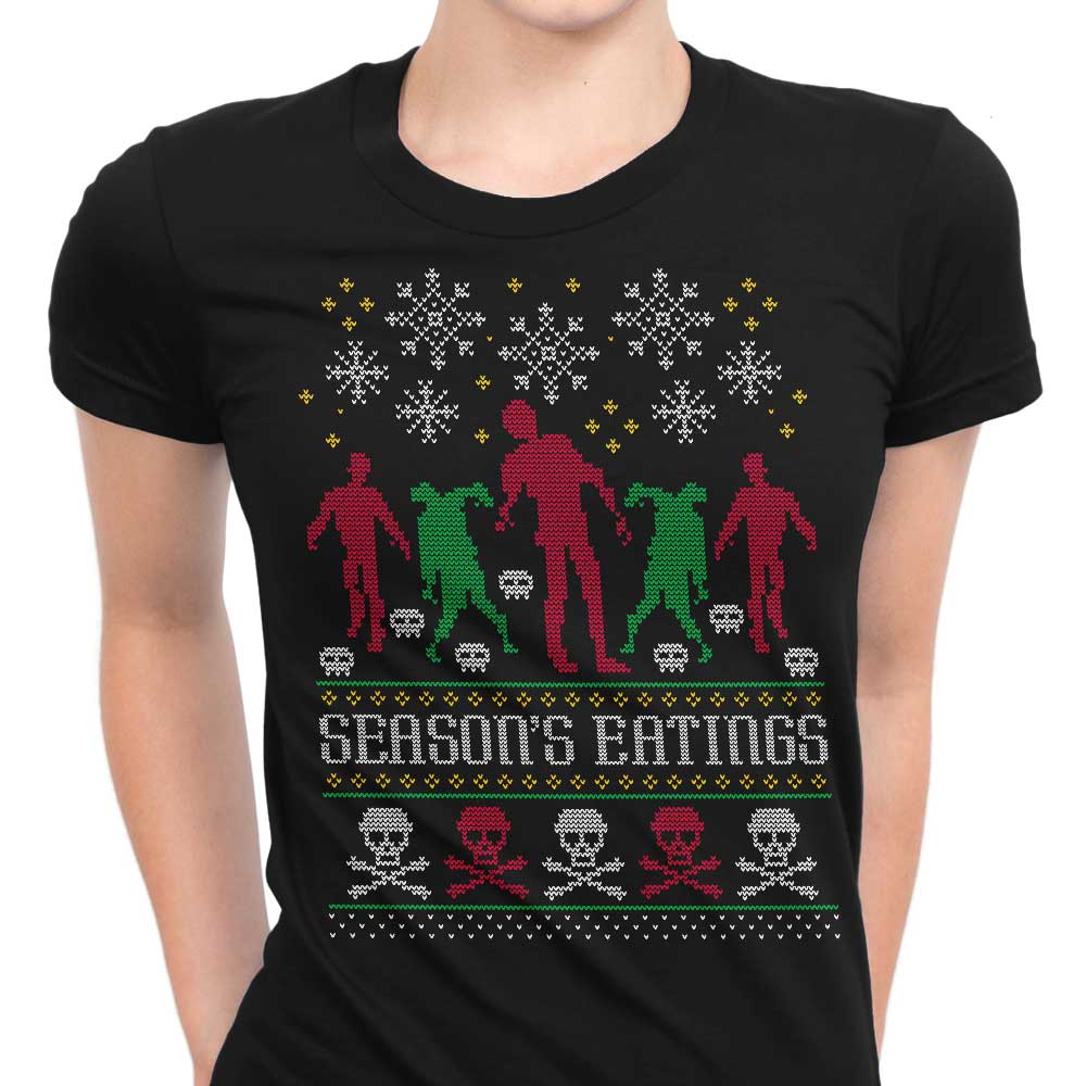 Season's Eatings Women's Apparel - Adult & Kids T-Shirts, Sweatshirts & Hoodies apparel design preview 1