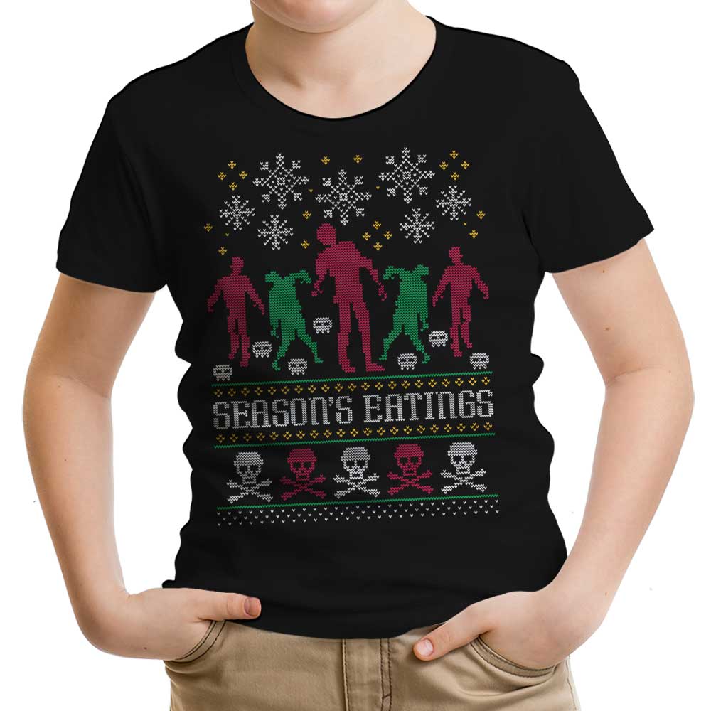 Season's Eatings Youth Apparel - Adult & Kids T-Shirts, Sweatshirts & Hoodies apparel design preview 1