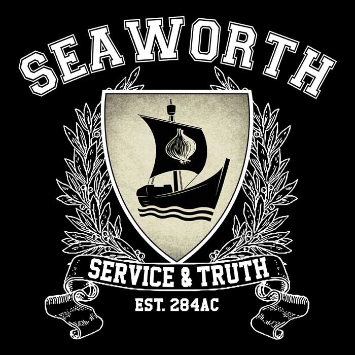 Seaworth University Women's Apparel - Adult & Kids T-Shirts, Sweatshirts & Hoodies apparel design preview 2