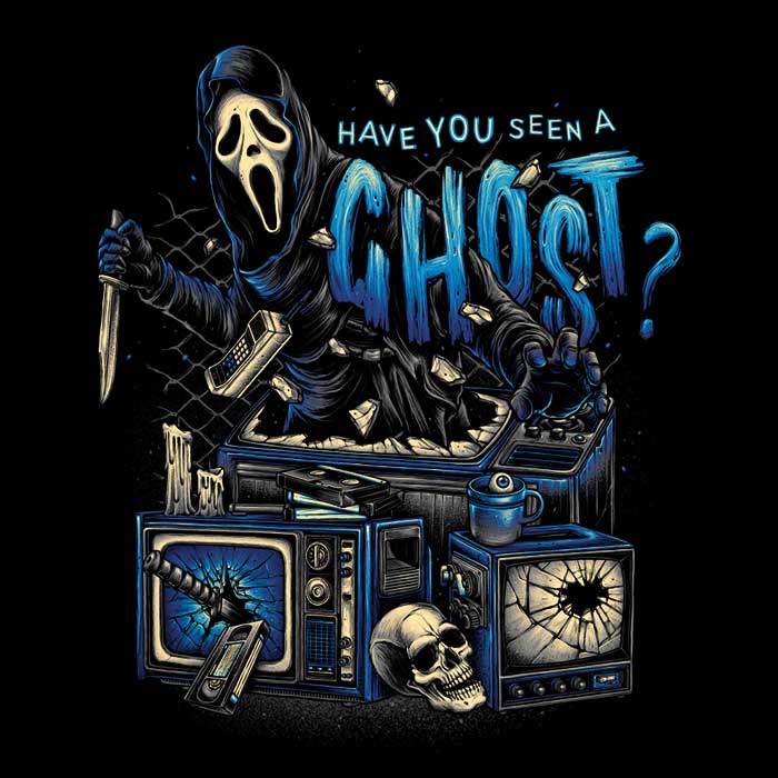 Seen a Ghost Men's Apparel - Adult & Kids T-Shirts, Sweatshirts & Hoodies apparel design preview 2