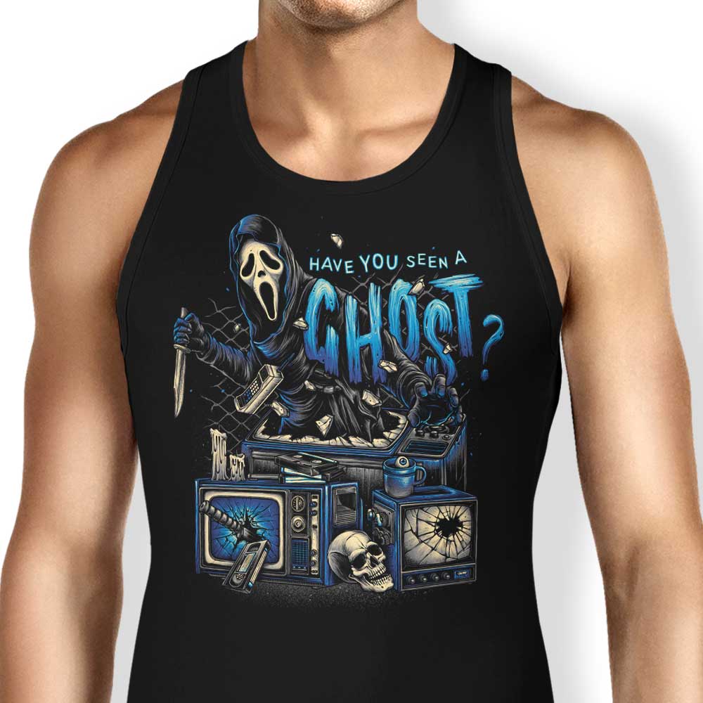 Seen a Ghost Tank Top - Adult & Kids T-Shirts, Sweatshirts & Hoodies apparel design preview 1