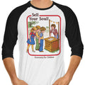 Sell Your Soul 3/4 Sleeve Raglan - Adult & Kids T-Shirts, Sweatshirts & Hoodies apparel design preview 1