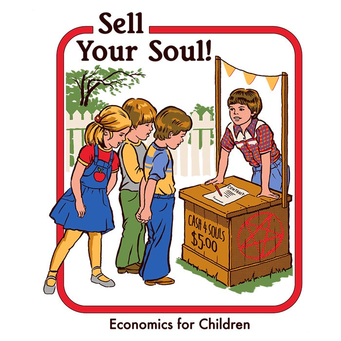 Sell Your Soul Youth Apparel - Adult & Kids T-Shirts, Sweatshirts & Hoodies apparel design preview 2