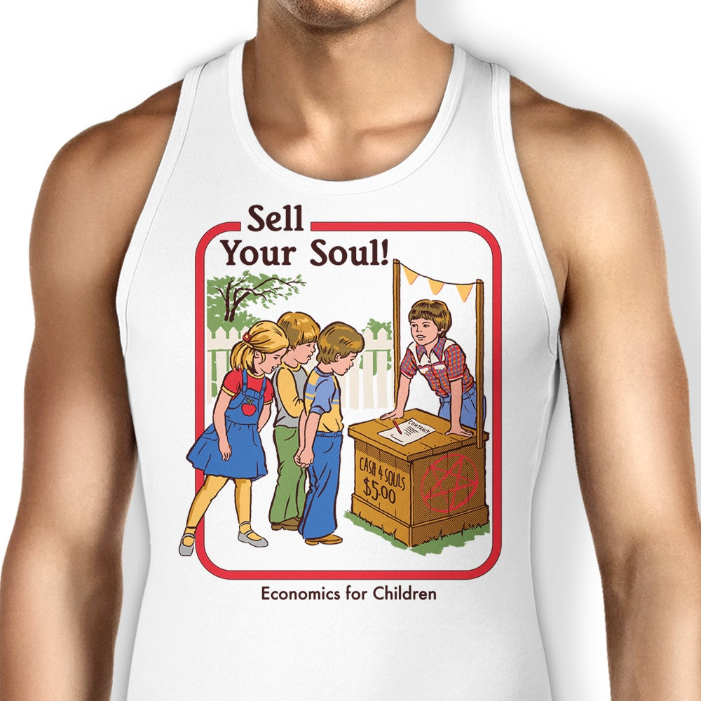 Sell Your Soul Tank Top - Adult & Kids T-Shirts, Sweatshirts & Hoodies apparel design preview 1