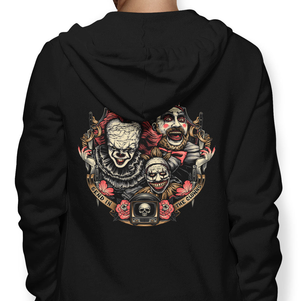 Send in the Clowns - Adult & Kids T-Shirts, Sweatshirts & Hoodies apparel design preview 1