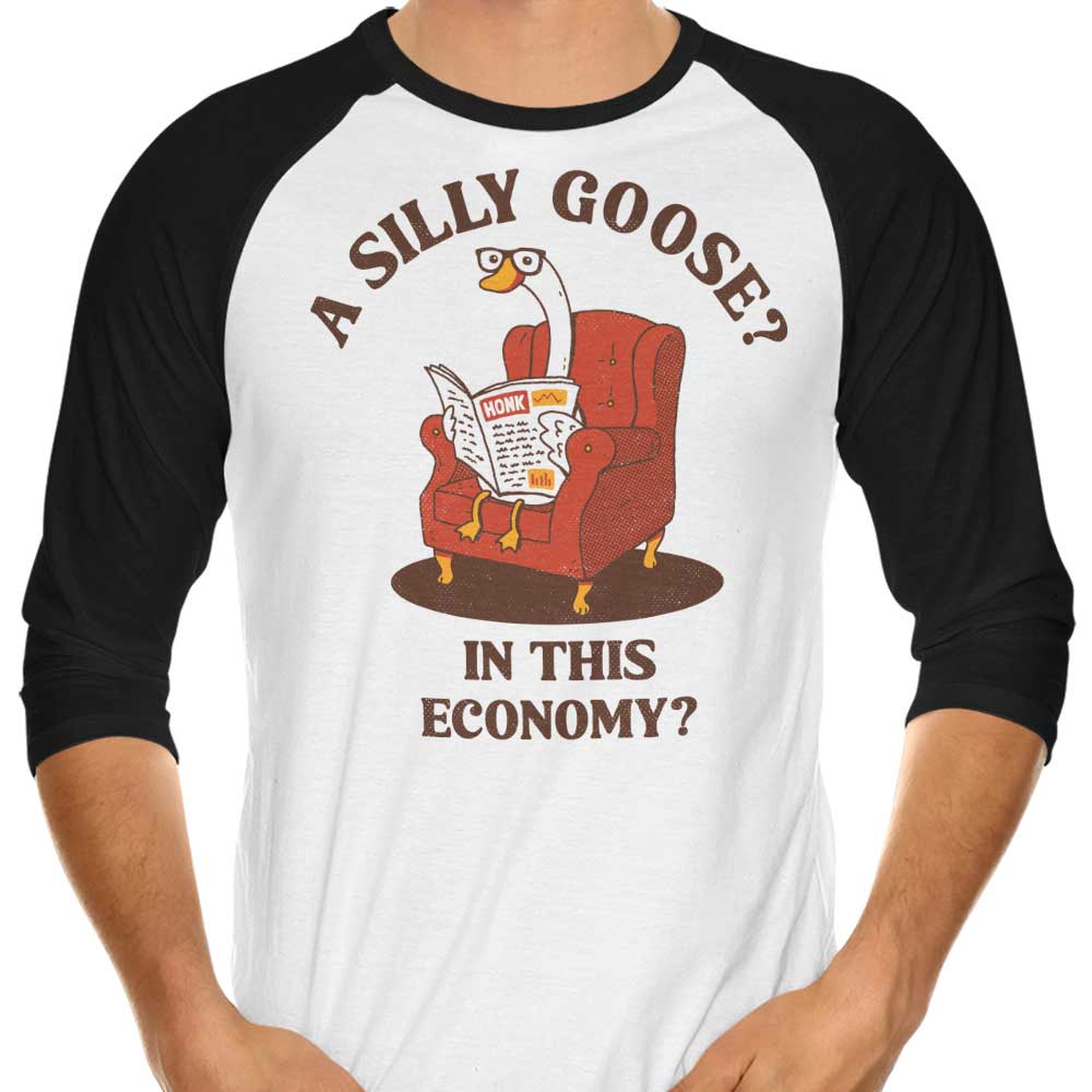 Sensible Goose 3/4 Sleeve Raglan - Adult & Kids T-Shirts, Sweatshirts & Hoodies apparel design preview 1
