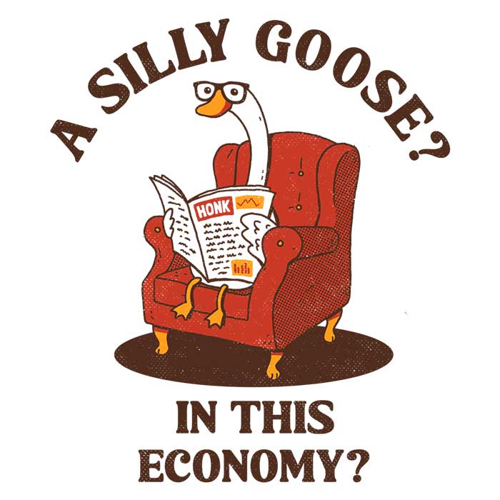 Sensible Goose Men's V-Neck - Adult & Kids T-Shirts, Sweatshirts & Hoodies apparel design preview 2