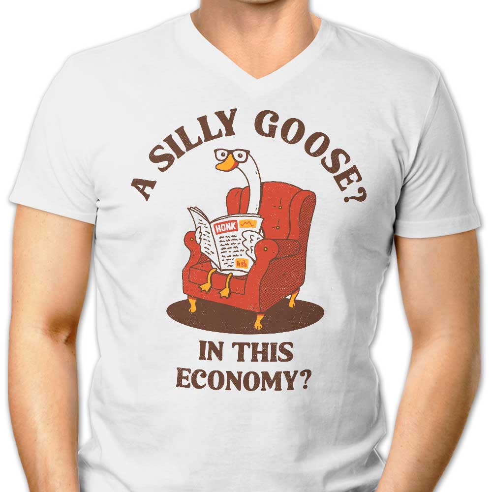 Sensible Goose Men's V-Neck - Adult & Kids T-Shirts, Sweatshirts & Hoodies apparel design preview 1