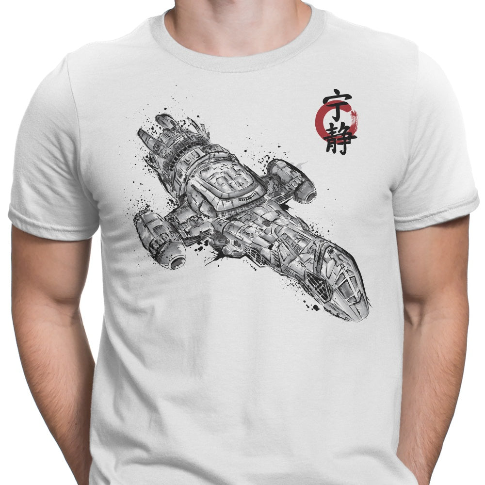 Serenity Sumi-e Men's Apparel - Adult & Kids T-Shirts, Sweatshirts & Hoodies apparel design preview 2