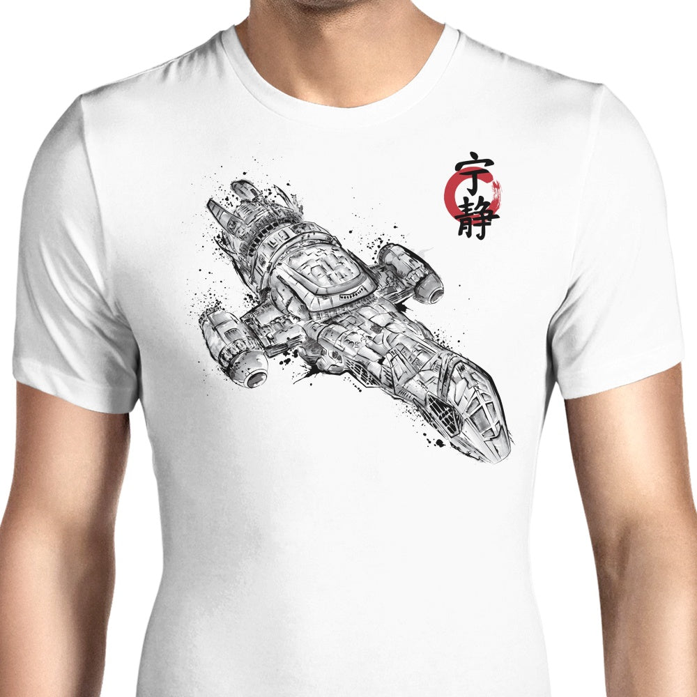 Serenity Sumi-e Men's Apparel - Adult & Kids T-Shirts, Sweatshirts & Hoodies apparel design preview 1