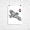 Serenity Sumi-e Poster - Adult & Kids T-Shirts, Sweatshirts & Hoodies apparel design preview 1