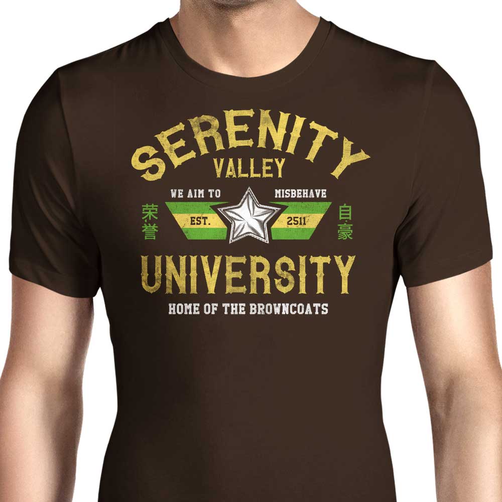 Serenity Valley University Men's Apparel - Adult & Kids T-Shirts, Sweatshirts & Hoodies apparel design preview 1
