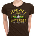 Serenity Valley University Women's Apparel - Adult & Kids T-Shirts, Sweatshirts & Hoodies apparel design preview 1