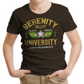 Serenity Valley University Youth Apparel - Adult & Kids T-Shirts, Sweatshirts & Hoodies apparel design preview 1