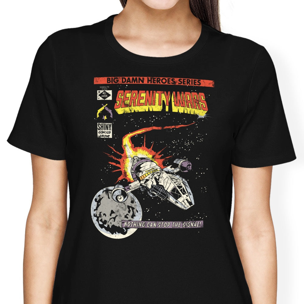 Serenity Wars Women's Apparel - Adult & Kids T-Shirts, Sweatshirts & Hoodies apparel design preview 2
