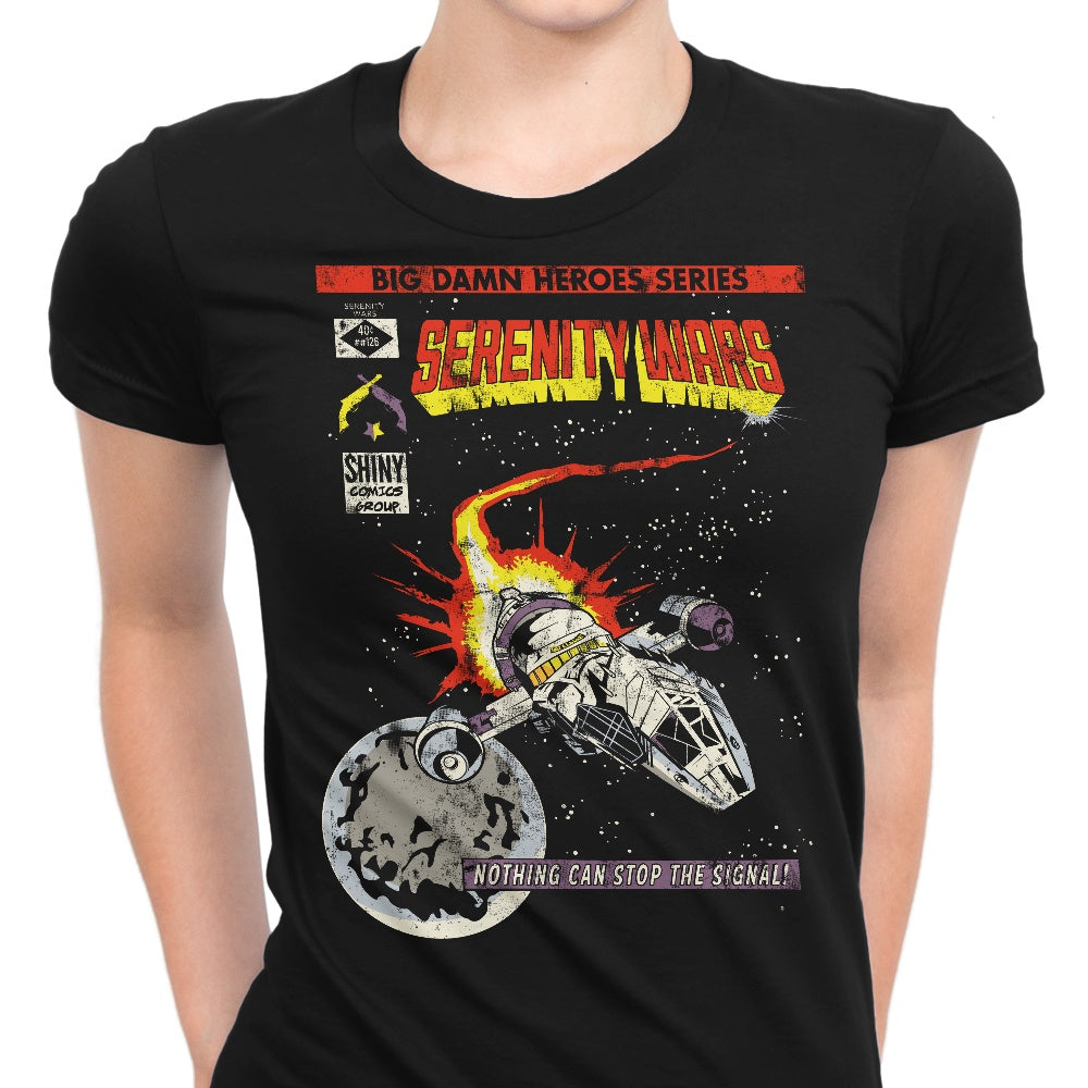 Serenity Wars Women's Apparel - Adult & Kids T-Shirts, Sweatshirts & Hoodies apparel design preview 1