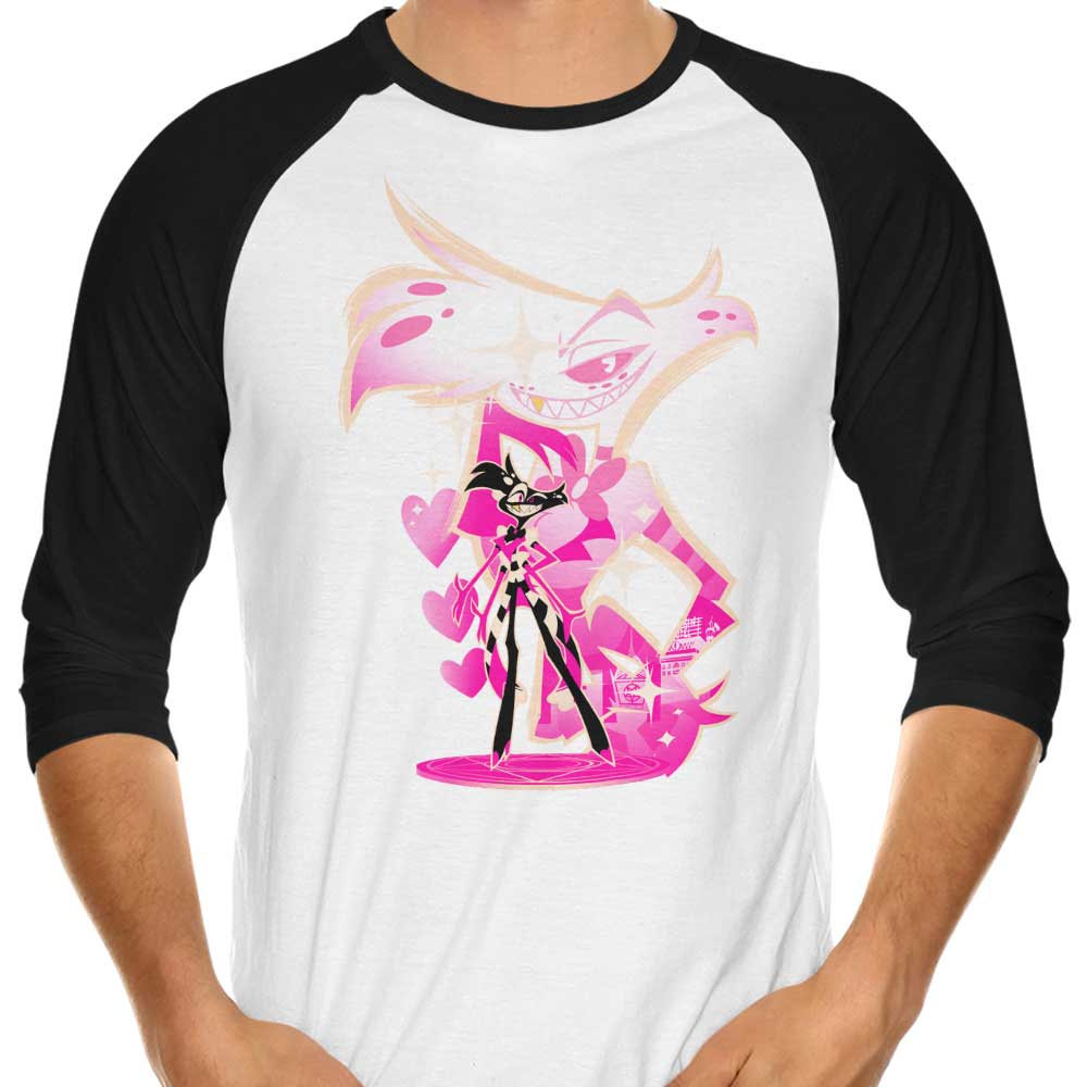 Serial Prankster 3/4 Sleeve Raglan - Adult & Kids T-Shirts, Sweatshirts & Hoodies apparel design preview 1