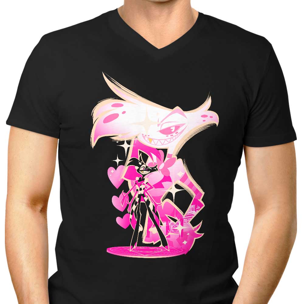 Serial Prankster Men's V-Neck - Adult & Kids T-Shirts, Sweatshirts & Hoodies apparel design preview 1