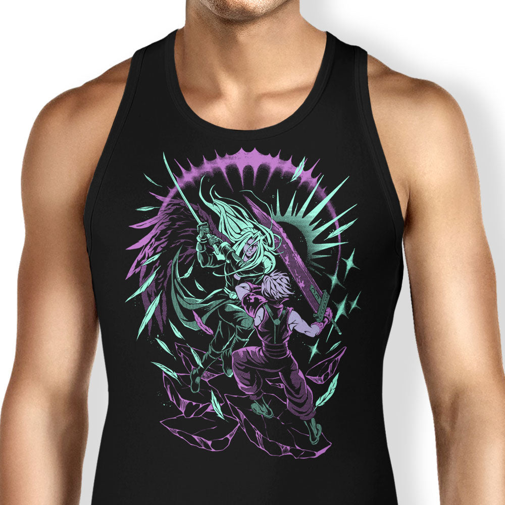 Seven Seconds 'til the End Tank Top - Adult & Kids T-Shirts, Sweatshirts & Hoodies apparel design preview 1