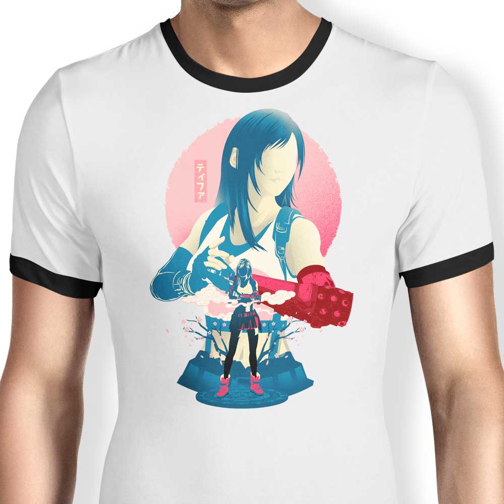 Seventh Heaven Ringer - Adult & Kids T-Shirts, Sweatshirts & Hoodies apparel design preview 1
