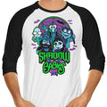 Shadow Babies 3/4 Sleeve Raglan - Adult & Kids T-Shirts, Sweatshirts & Hoodies apparel design preview 1