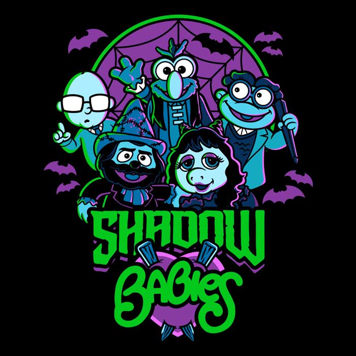 Shadow Babies Women's Apparel - Adult & Kids T-Shirts, Sweatshirts & Hoodies apparel design preview 2