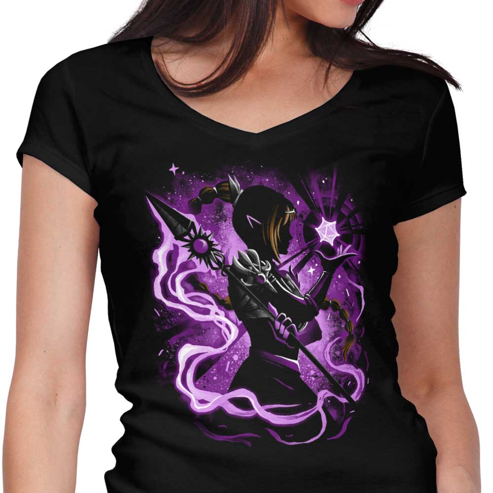 Shadow Heart Women's V-Neck - Adult & Kids T-Shirts, Sweatshirts & Hoodies apparel design preview 1