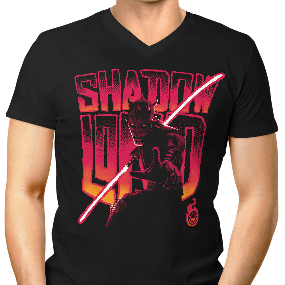 Shadow Lord Rising Men's V-Neck - Adult & Kids T-Shirts, Sweatshirts & Hoodies apparel design preview 1