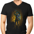 Shadow of the Courage Men's V-Neck - Adult & Kids T-Shirts, Sweatshirts & Hoodies apparel design preview 1